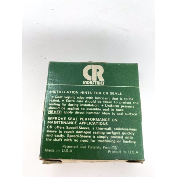 CR Industries 14848 Oil Seal Brand New Made In USA NOS - Picture 3 of 5
